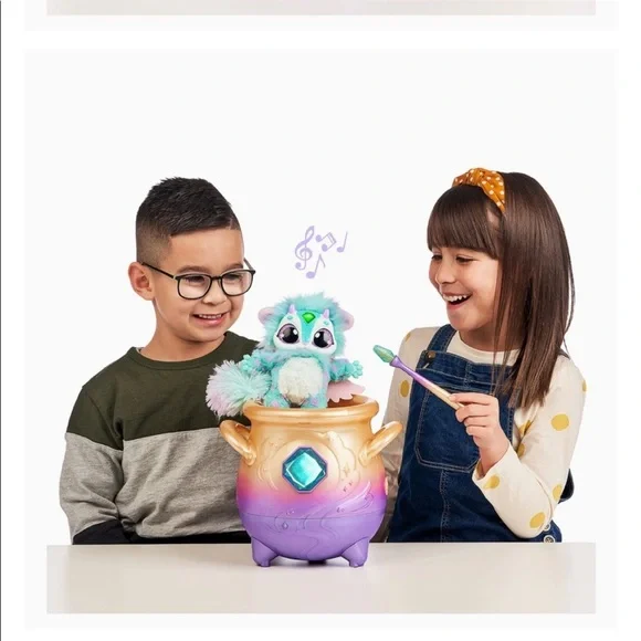 New Magic Mixies Multi Color Gem Purple Yellow Cauldron +3 Magical Mist … - Picture 8 of 10